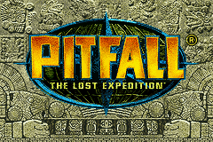 Pitfall - The Lost Expedition Title Screen